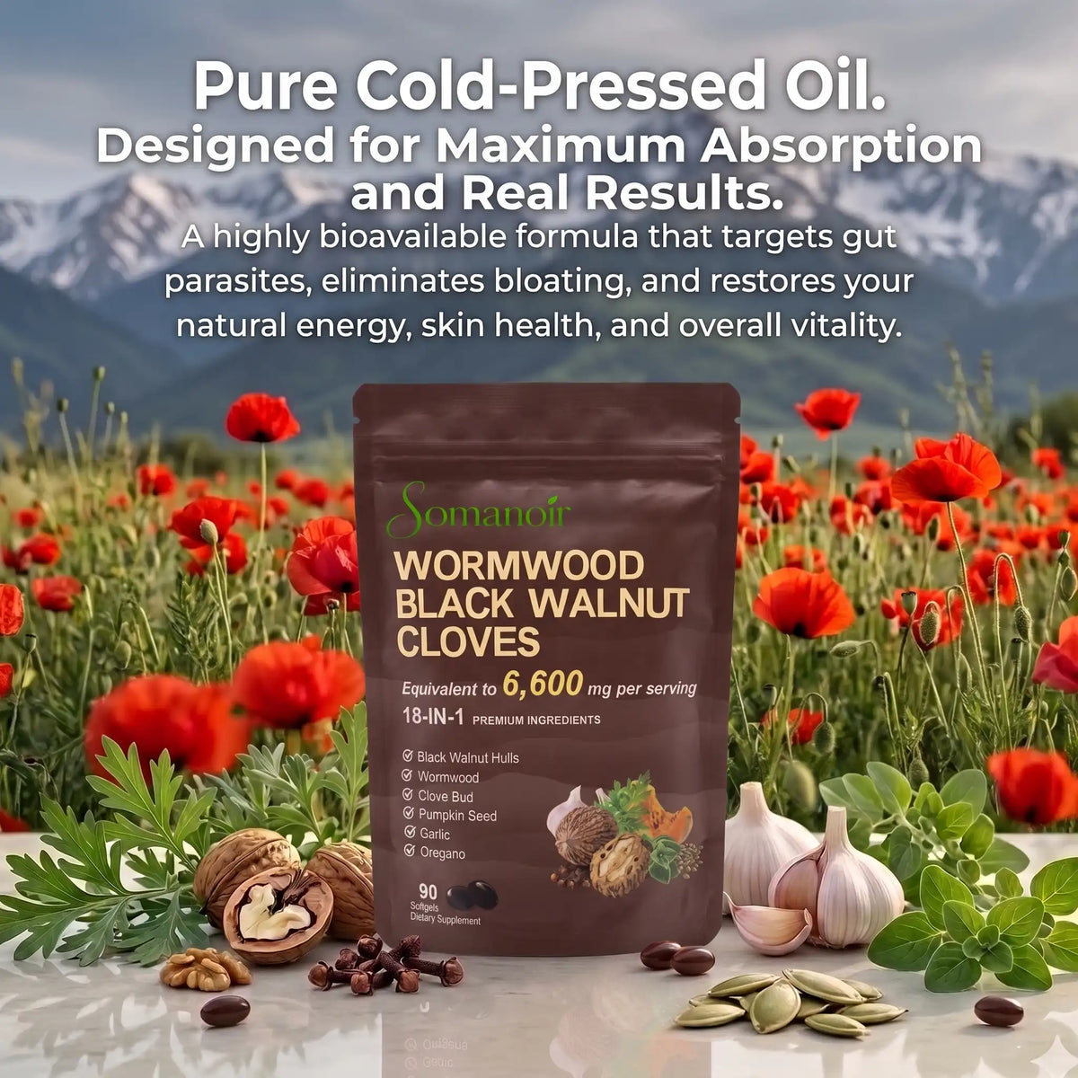 Wormwood Black Walnut Cloves By Somanoir